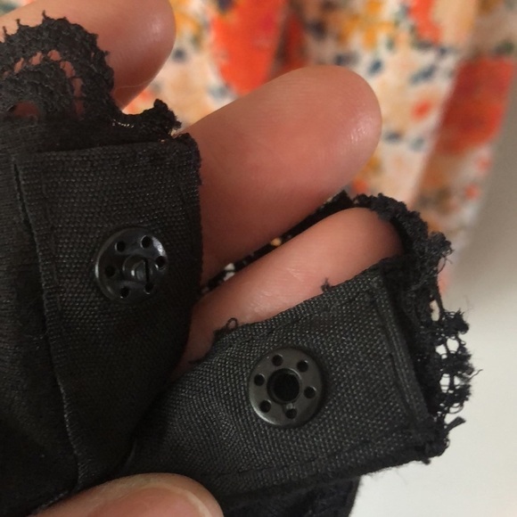 Free People Say It To Me Floral Bodysuit Long Sleeve Small Girly Feminine Boho - Picture 11 of 16